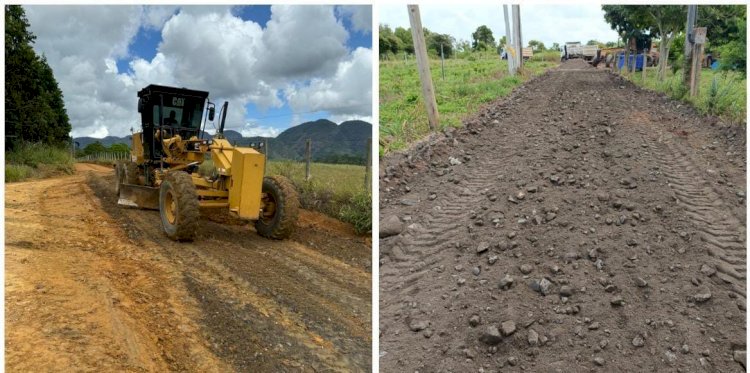 Agricultura avança no cronograma de patrolamento das estradas rurais de Aracruz