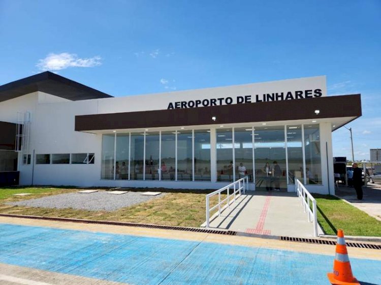 Aeroporto de Linhares: terminal de passageiros é inaugurado