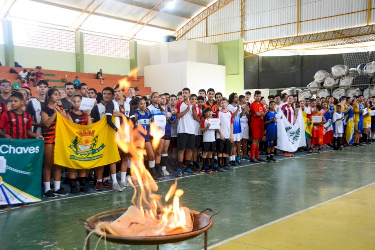 590 alunos de Aracruz participam dos Jogos Escolares