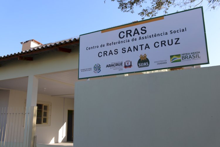 Novo Cras é entregue aos moradores de Santa Cruz