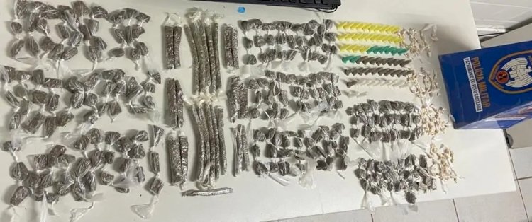 Polícia Militar apreende grande quantidade de drogas durante ação em Aracruz