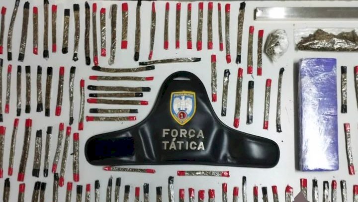 Traficante com passagens pela Polícia, é preso com drogas no Limão, em Aracruz