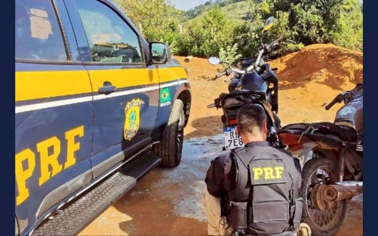 PRF Recupera veículos em operação na cidade de Fundão