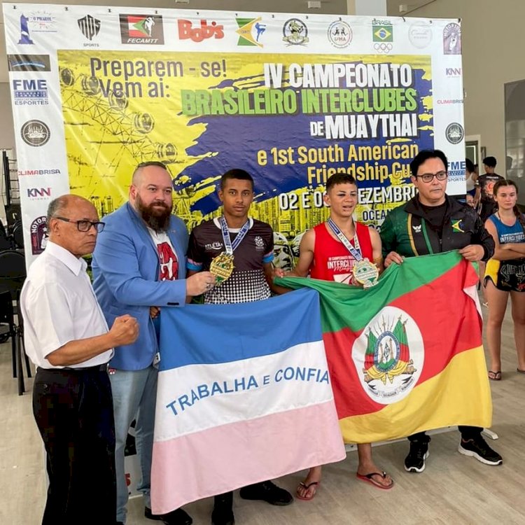 Capixabas Conquistam o Brasileiro de Muaythai nas categorias peso pesado e juvenil