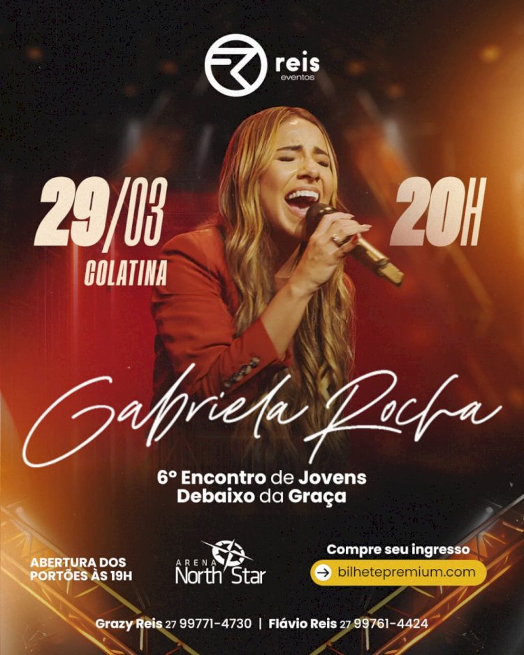 FR Eventos Apresenta: Gabriela Rocha no 6° Encontro de Jovens em Colatina