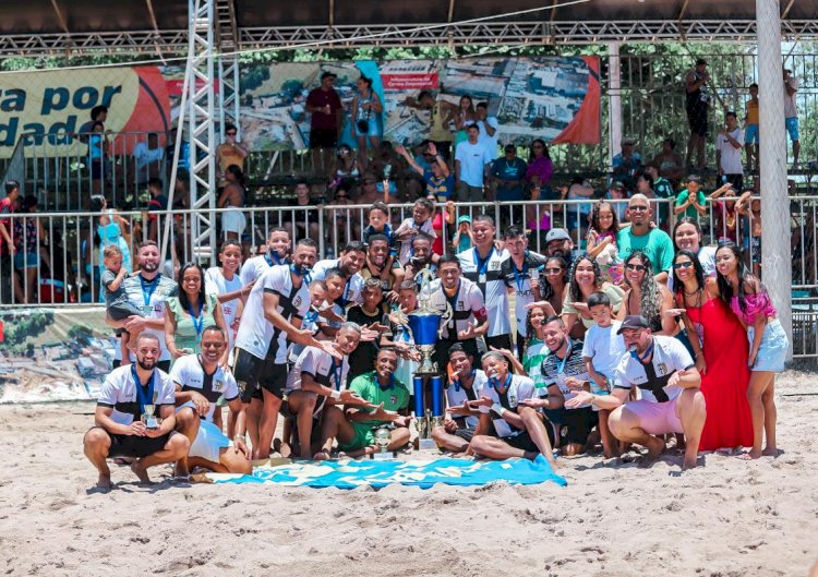 Parma BR bate Caieiras Velhas e é Campeão do Campeonato Aracruzense de Beach Soccer