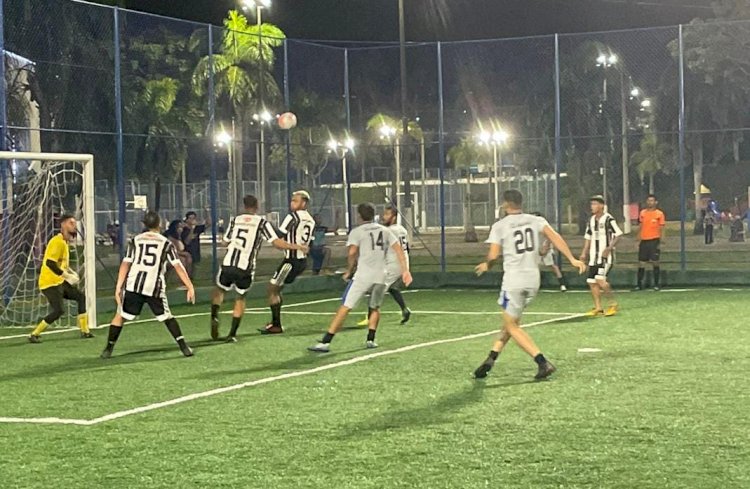 Equipes de Fut-7 de Aracruz realizam amistosos na Praça da Paz