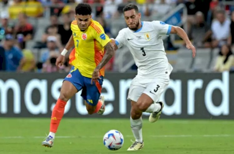 Colômbia, na raça, vence Uruguai e fará final da Copa América com a Argentina