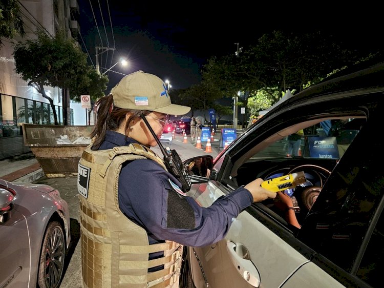 Blitz do bafômetro: 131 motoristas são flagrados em 8 horas no ES