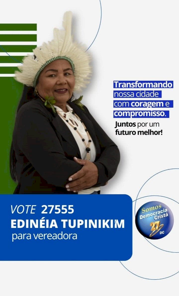 Edinéia Tupinikim - Juntos Por um Futuro Melhor!