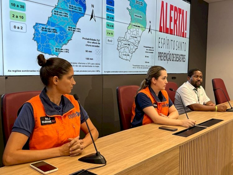 Alerta do governo federal sobre chuva começa a funcionar no ES