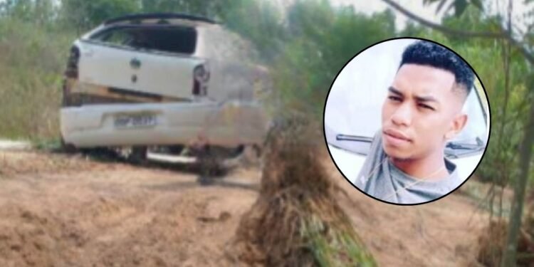 Jovem morre em acidente em estrada vicinal no interior de Aracruz