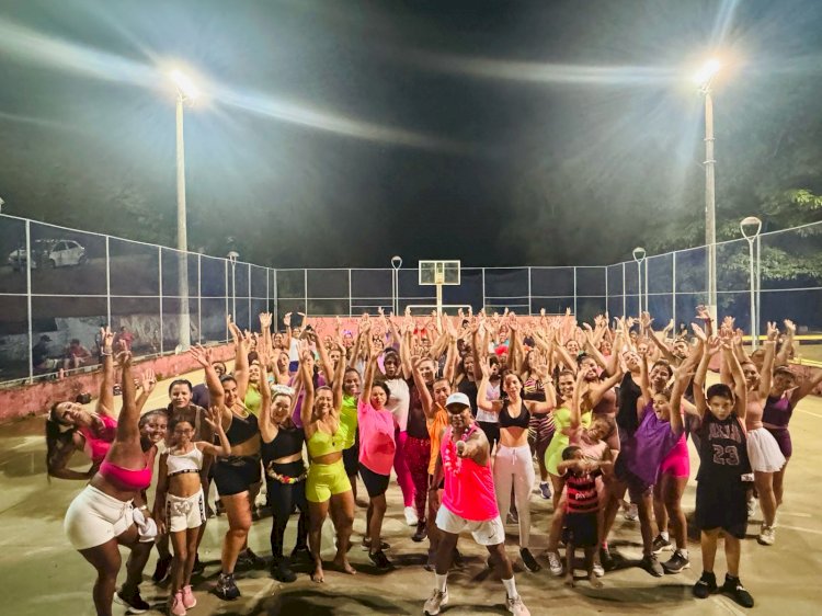 Zumba na Comunidade: Projeto gratuito vem se destacando no Morobá, em Aracruz