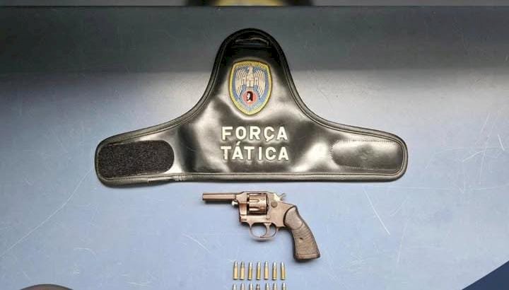 Arma de fogo e munições são detidas em Ibiraçu