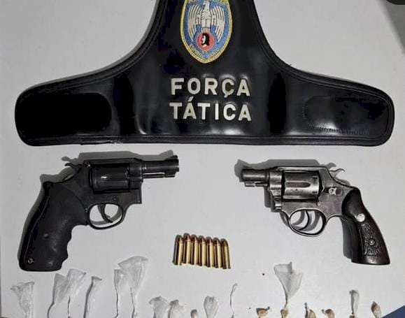 Drogas, armas e detidos em Aracruz e Ibiraçu
