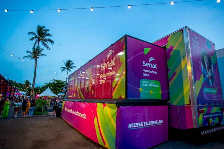 Senac-ES leva Unidade Móvel de Gastronomia a Ibiraçu com 200 vagas gratuitas