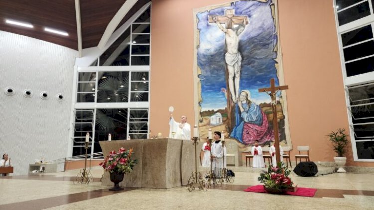 Santuário de Ibiraçu celebra tríduo em honra à Nossa Senhora da Saúde