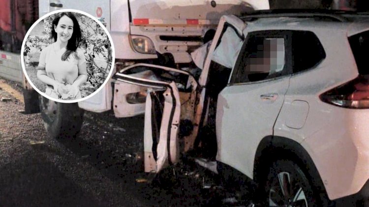 Empresária morre em acidente na BR 101 em Aracruz ao voltar de curso em Vitória