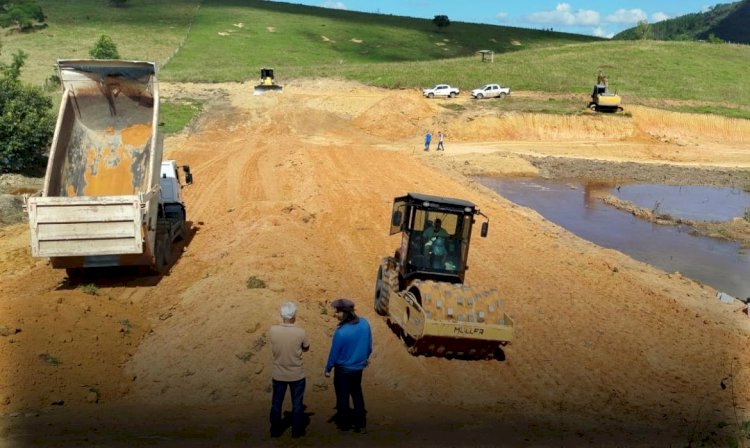 Construção de pequenas barragens reforçam a segurança hídrica no meio rural em Aracruz