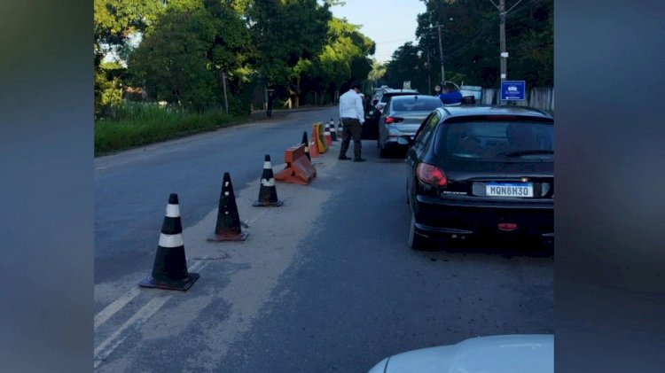 Indígenas fazem manifestação com bloqueios na ES 010 em Aracruz