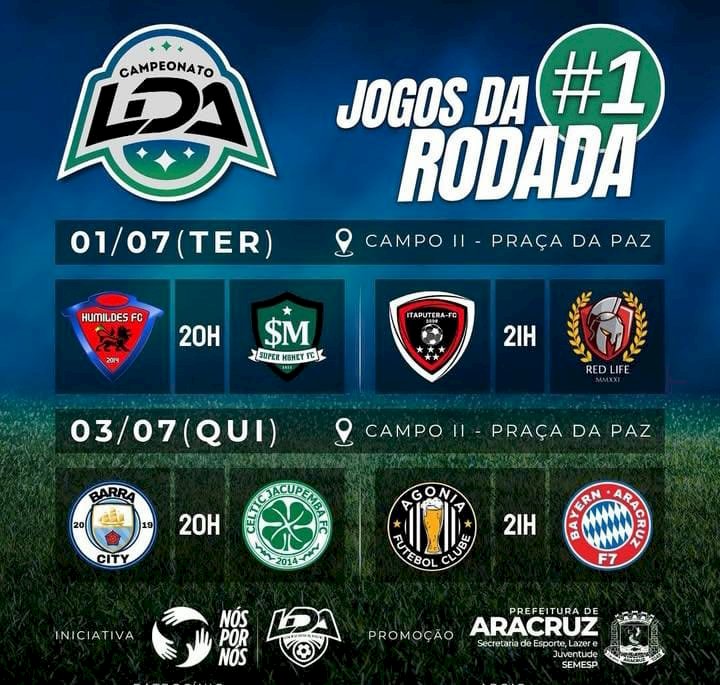 A bola vai rolar pelo campeonato de pontos corridos de fut-7 em Aracruz