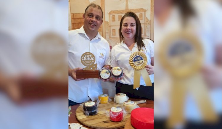 Queijo artesanal produzido em João Neiva conquista medalha em concurso internacional